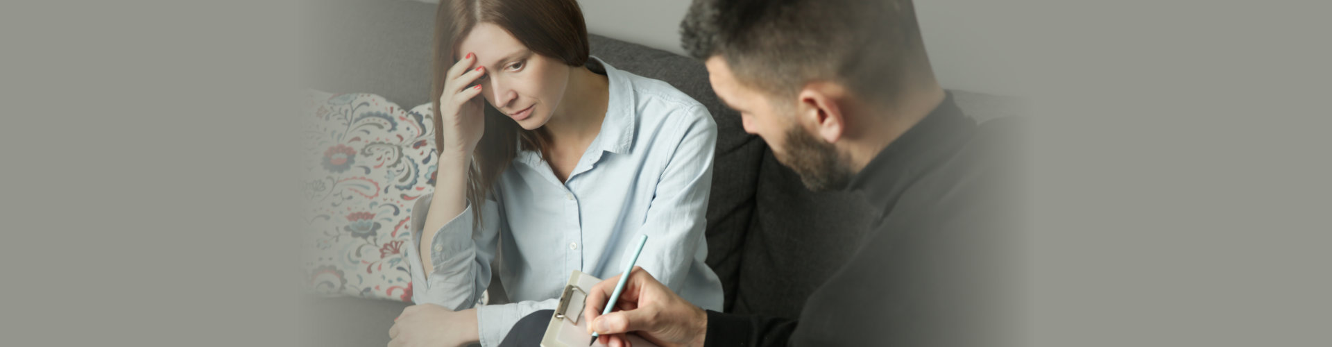 woman having a consultation